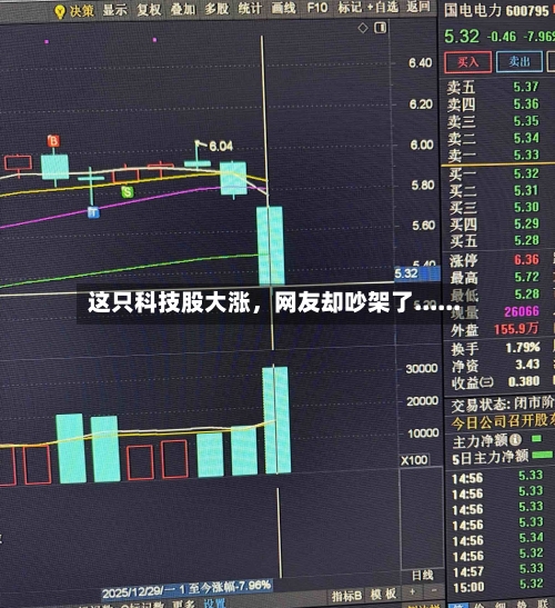 这只科技股大涨	，网友却吵架了......-第2张图片